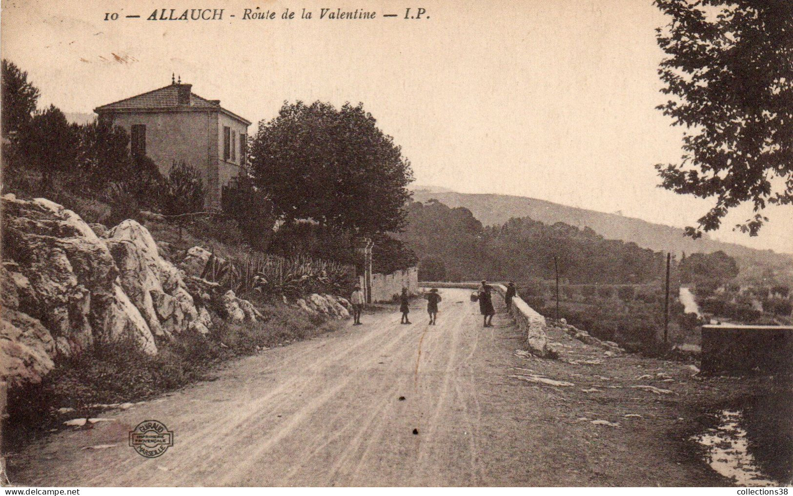 Allauch - Route De La Velntine - Allauch