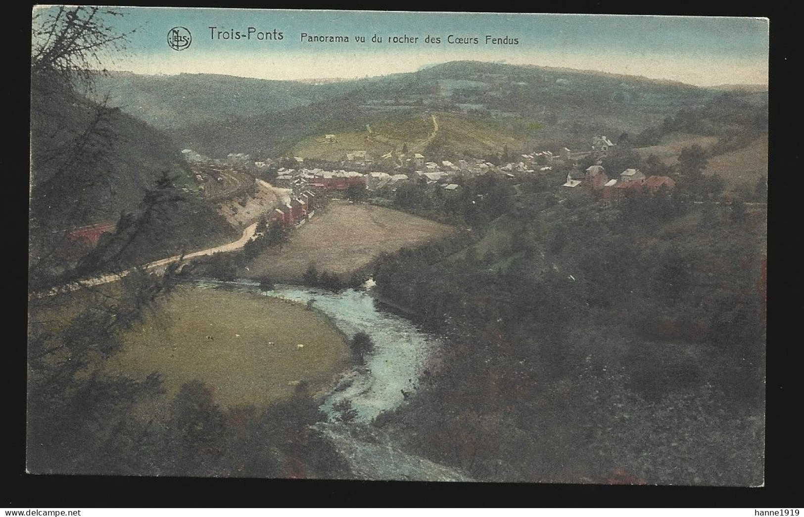 Trois Ponts Panorama Vu Du Rocher Des Coeurs Fendus Htje - Trois-Ponts