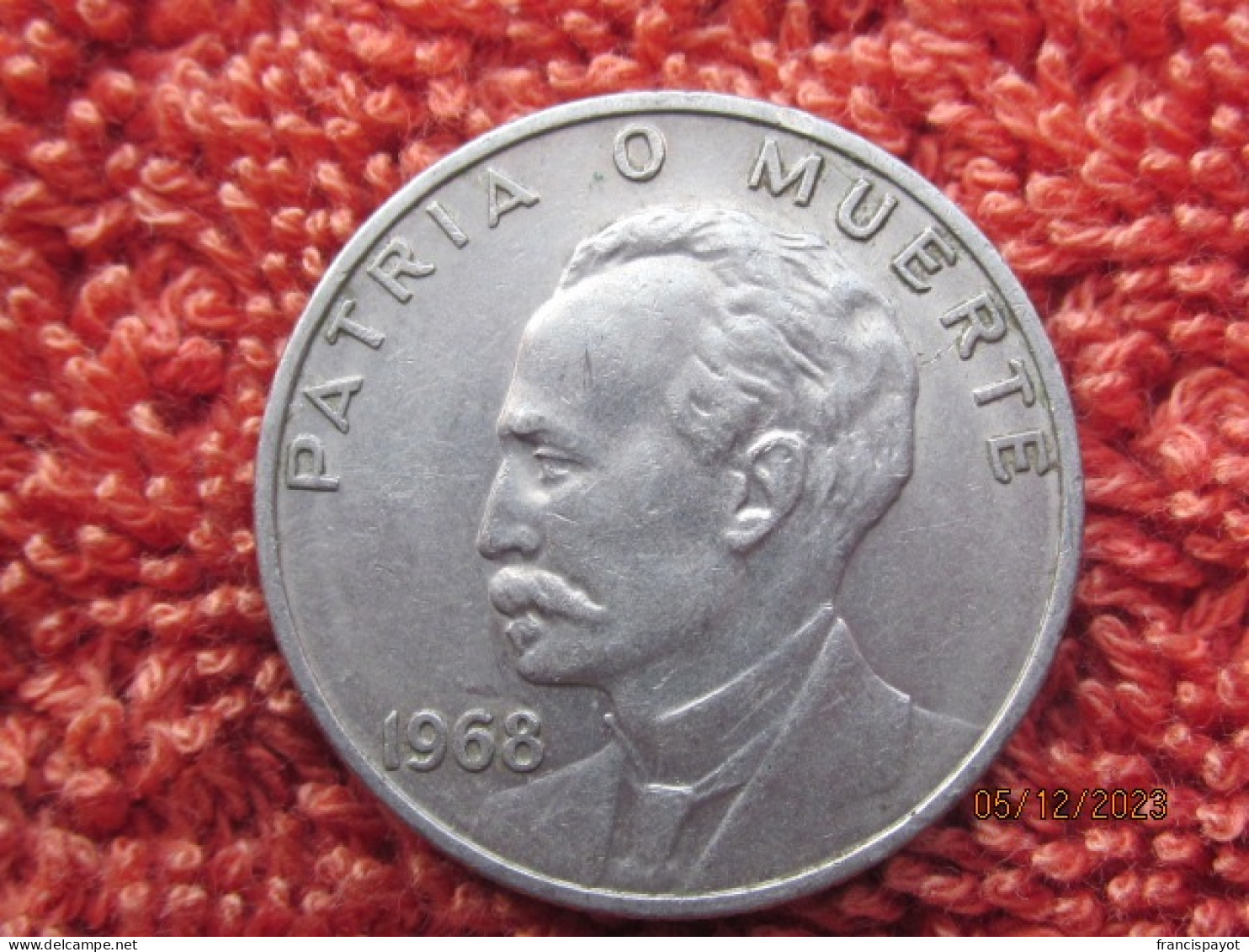 Cuba 20 Centavos 1968 - Kuba