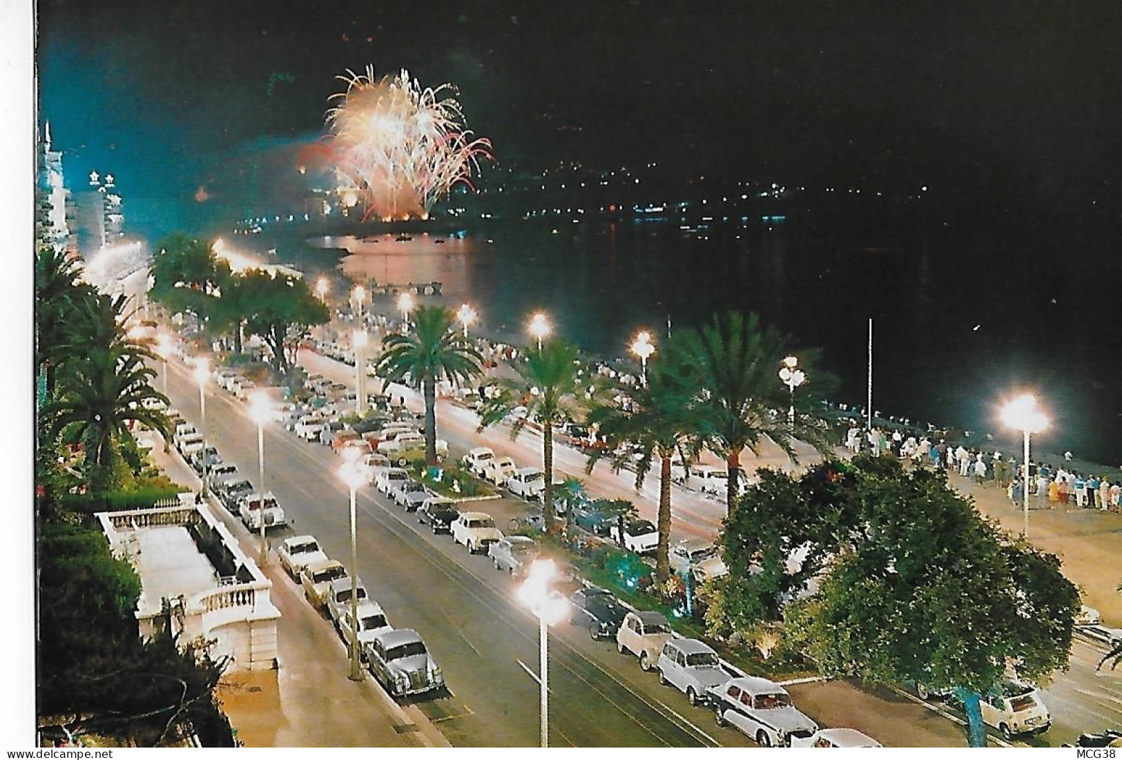 06  -  NICE  -  Promenade  Des  Anglais  La  Nuit - Nizza By Night