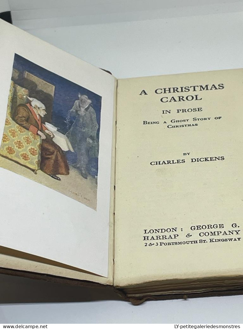 #LV73 - A Christmas Carol Charles Dickens In prose - London George G. Harrap & Company