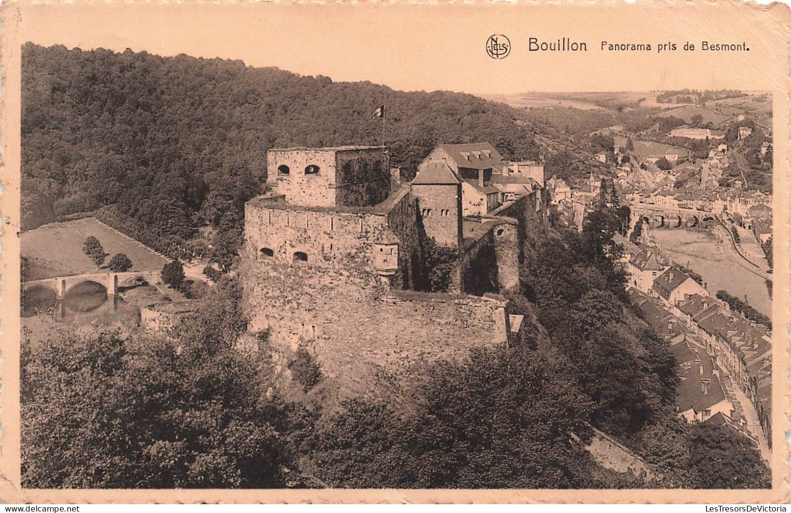 BELGIQUE - Bouillon - Panorama Pris De Besmont - Toitures - Carte Postale Ancienne - Bouillon