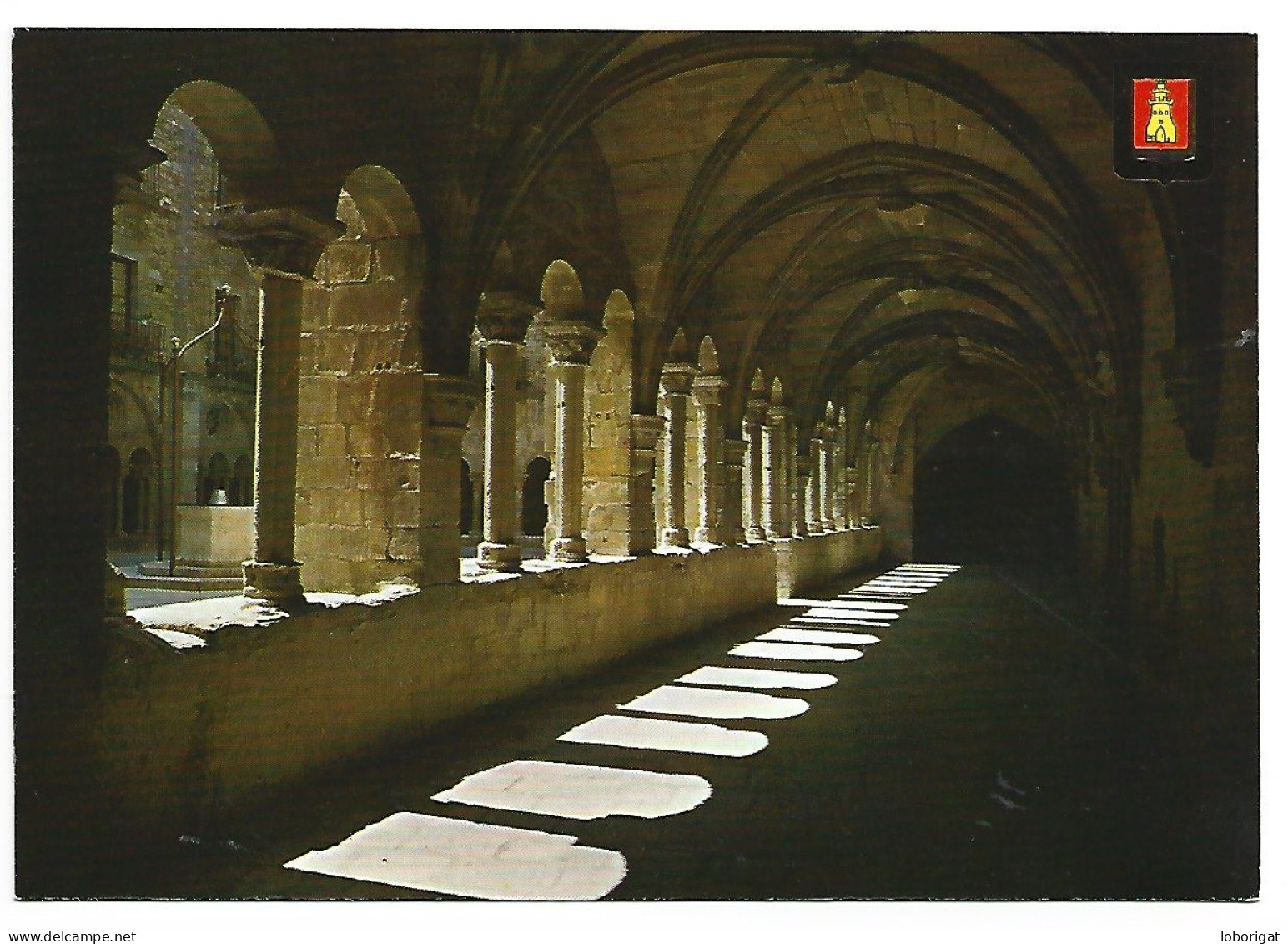 CLAUSTRO / CLOITRE / CLOISTER.- IGLESIA DE SANTA MARIA DE VALLBONA DE LES MONGES.- LLEIDA.- (CATALUNYA) - Kirchen U. Kathedralen