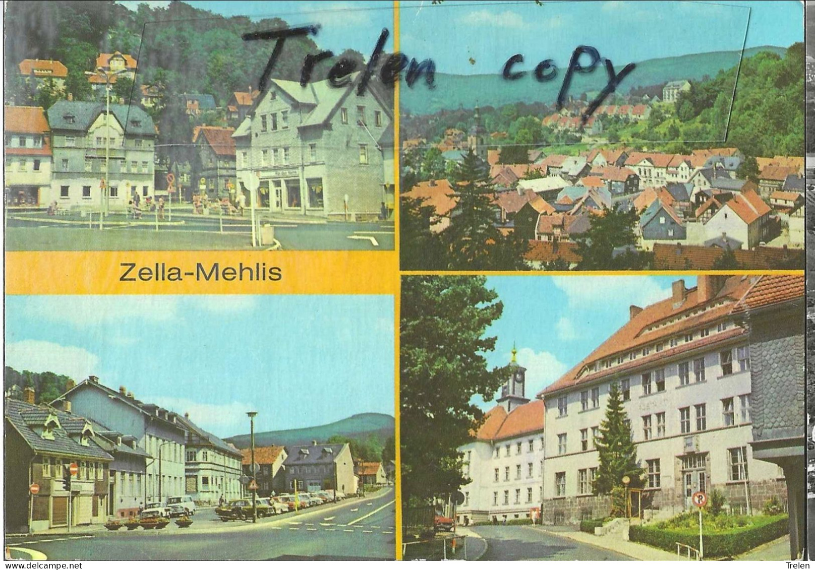 Allemagne, Zella-Mehlis, DDR,  Gelaufen, Circulée - Zella-Mehlis