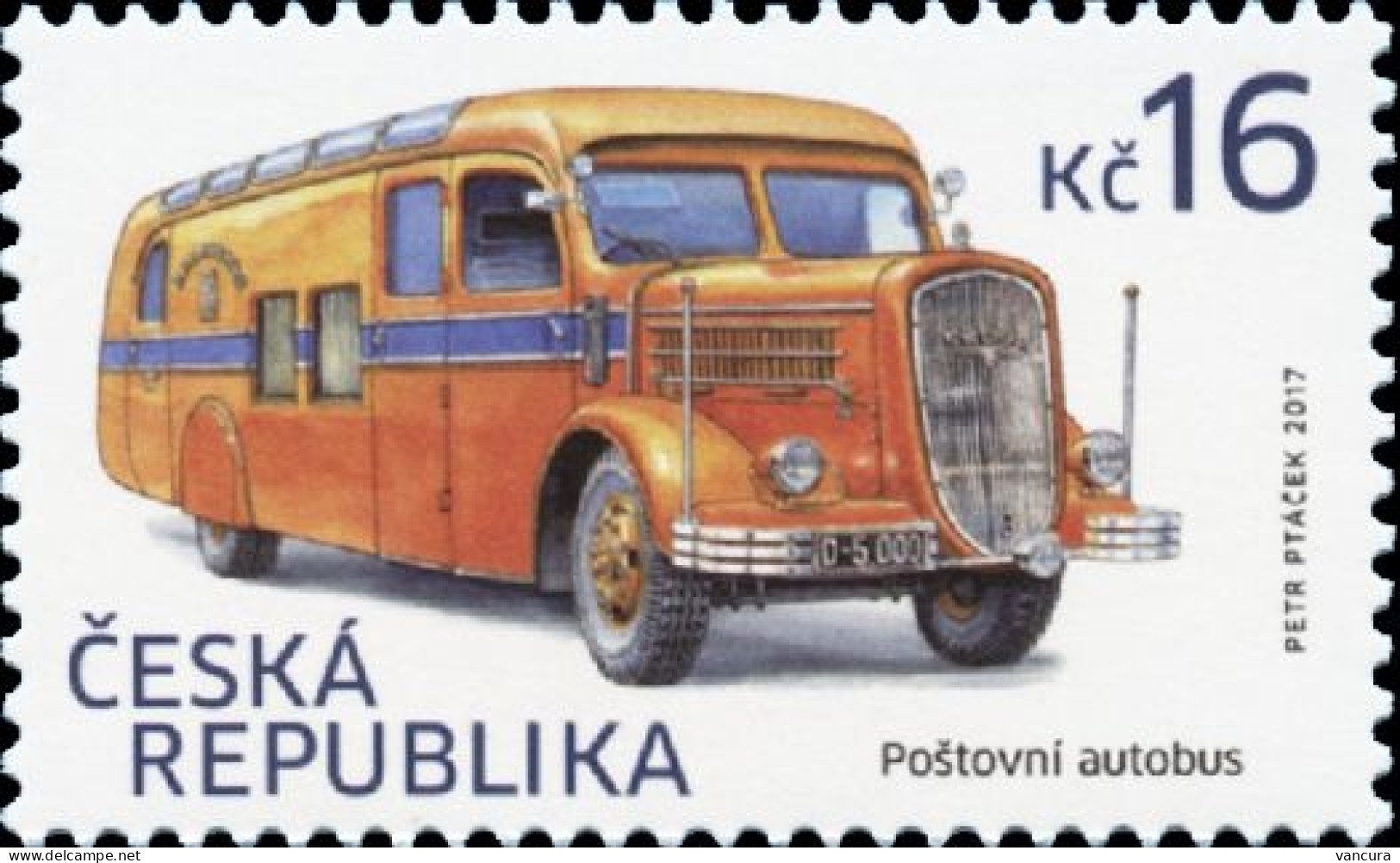 ** 916 Czech Republic Post Bus 2017 - Busses