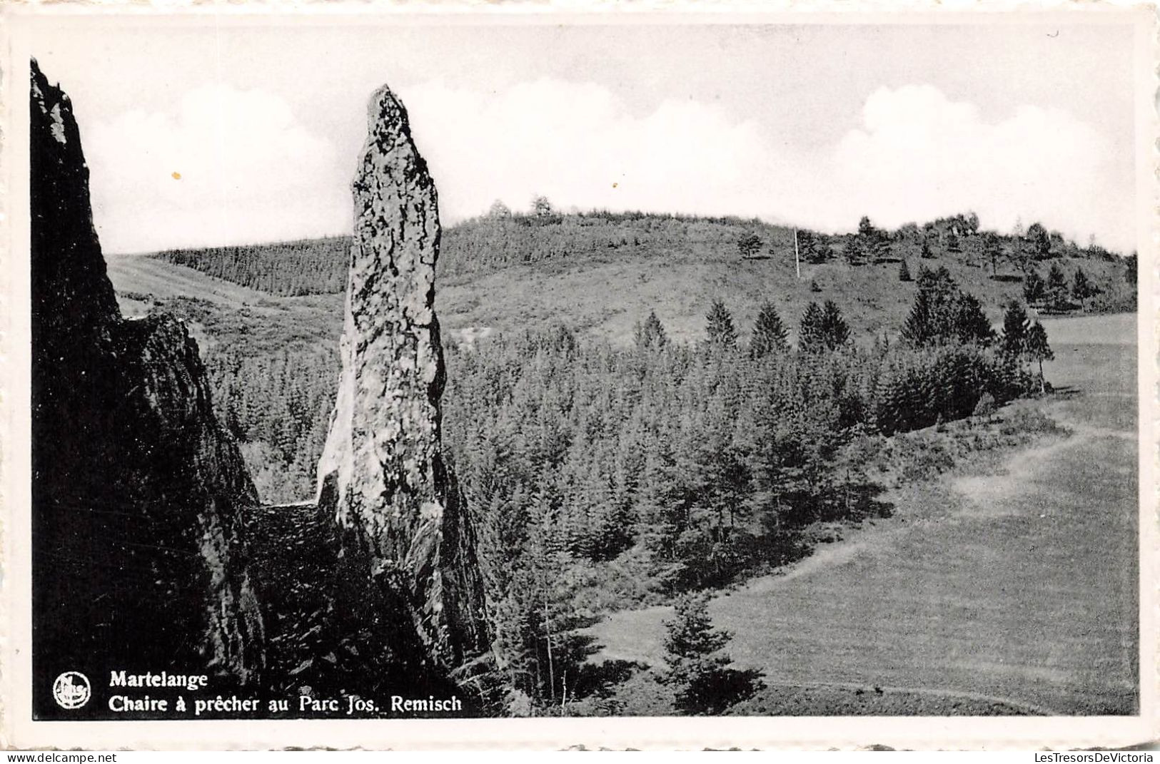 BELGIQUE - Martelange - Chaire à Pêcher Au Parc Jos Remisch - Carte Postale - Martelange