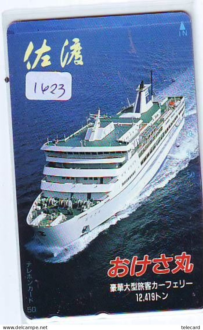 Télécarte JAPON * * BATEAU * PHONECARD JAPAN * SHIP (1623) TK *  SCHIFF * Schip * Boot * Barco - Bateaux