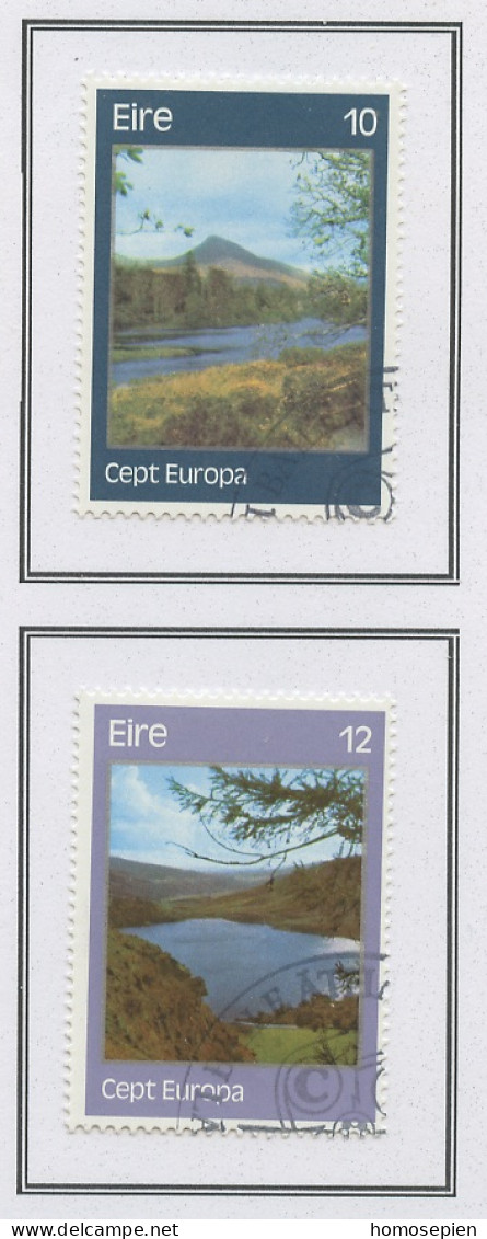 Irlande - Ireland - Irland 1977 Y&T N°363 à 364 - Michel N°361 à 362 (o) - EUROPA - Usati