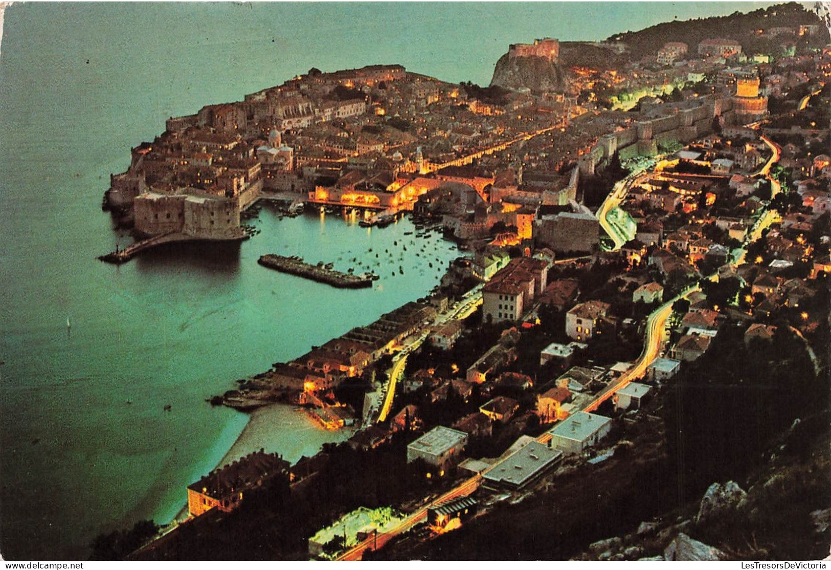 CRAOTIA - Dubrovnik - Vue Aérienne - Turistkomer Zagreb - Carte Postale - Croatia