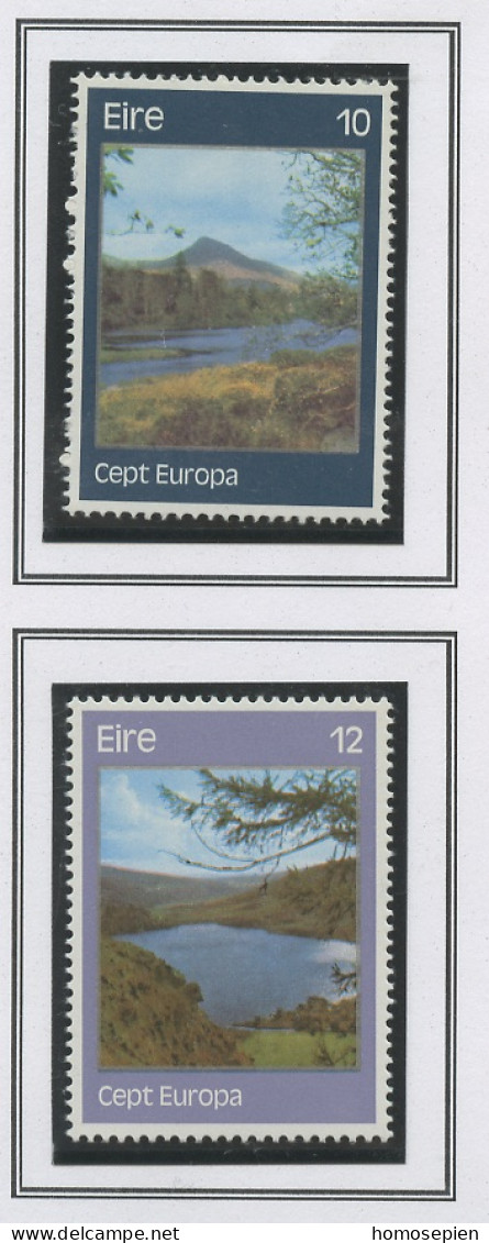 Europa CEPT 1977 Irlande - Ireland - Irland Y&T N°363 à 364 - Michel N°361 à 362 *** - 1977