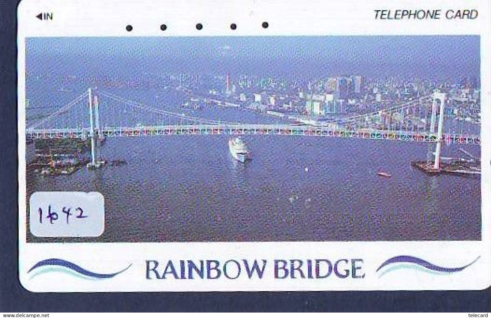 Télécarte JAPON * * BATEAU * PHONECARD JAPAN * SHIP (1642) TK *  SCHIFF * Schip * Boot * Barco - Barche