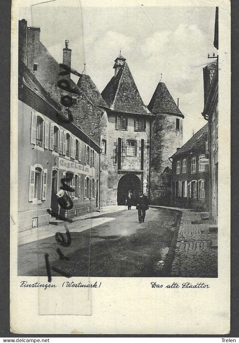 France, Fénétrange, Finstingen, Vor 1945, Nicht Gelaufen, Non Curculée - Fénétrange