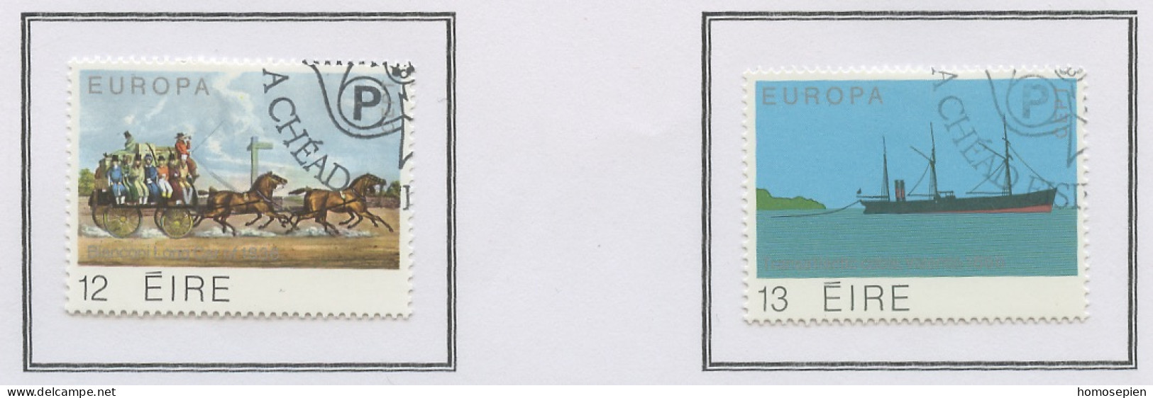 Irlande - Ireland - Irland 1979 Y&T N°415 à 416 - Michel N°412 à 413 (o) - EUROPA - Used Stamps