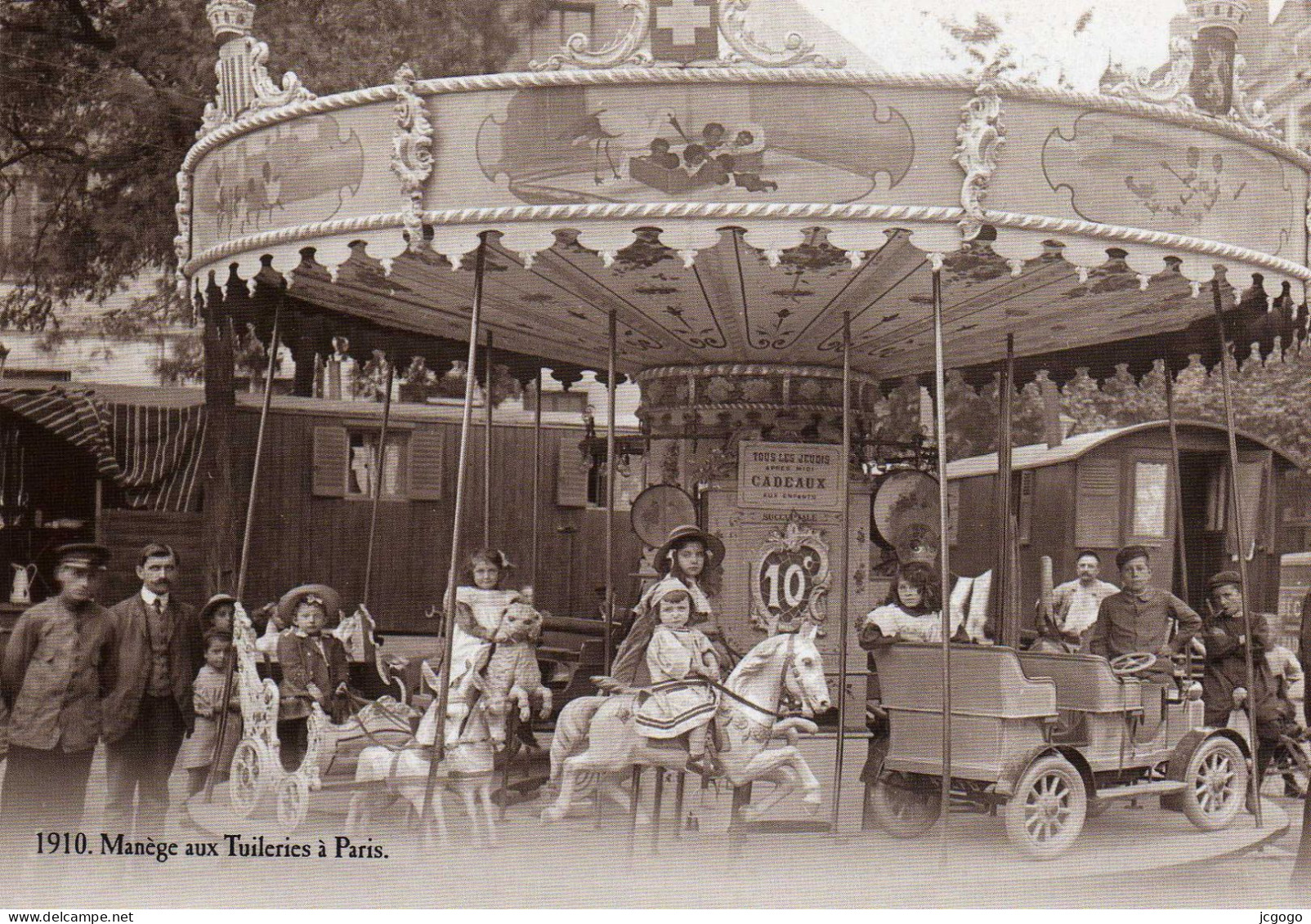 1910. Manège Aux Tuileries à Paris - Regionale Spelen