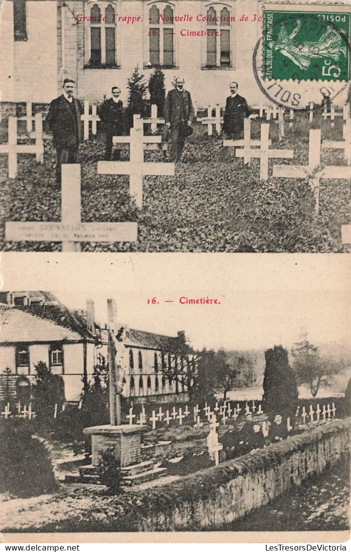 MILITARIA - Grande Trappe - Cimetière - Nouvelle Collection De 30? - Carte Postale Ancienne - Cementerios De Los Caídos De Guerra