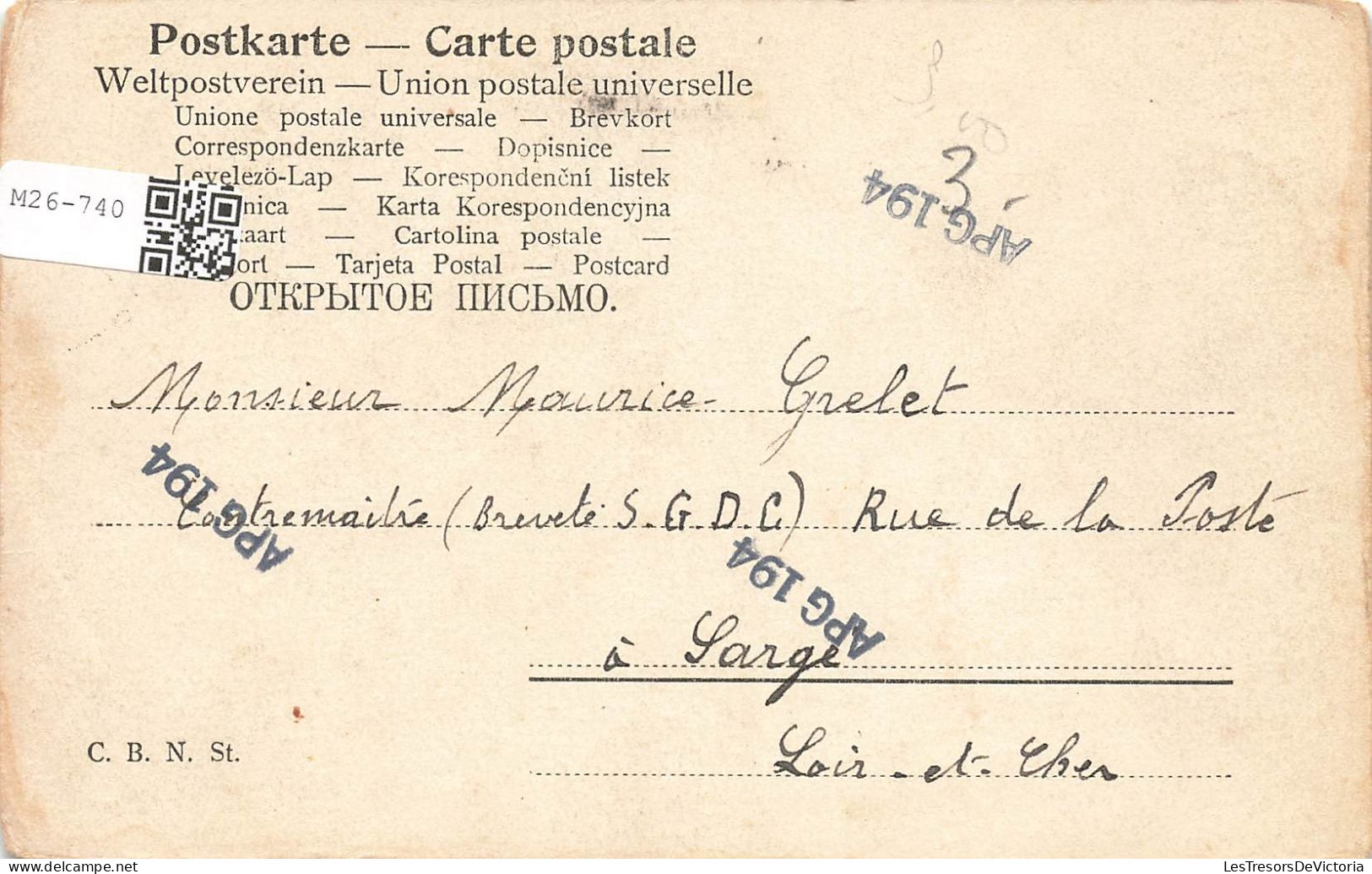 MILITARIA - Un Vieux Homme Nettoyant Un Fusil - Carte Postale Ancienne - Other & Unclassified