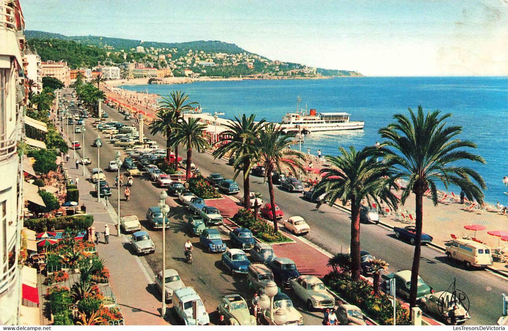 FRANCE - Nice - La Promenade Des Anglais Et Le Mont Boron - Carte Postale Récente - Piazze