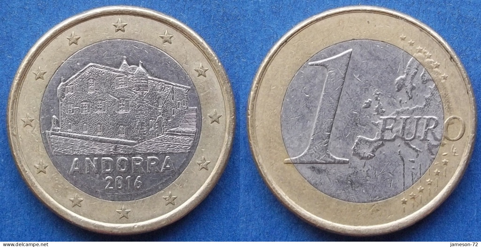 ANDORRA - 1 Euro 2016 "Casa De La Vall" KM# 526 - Edelweiss Coins - Andorra