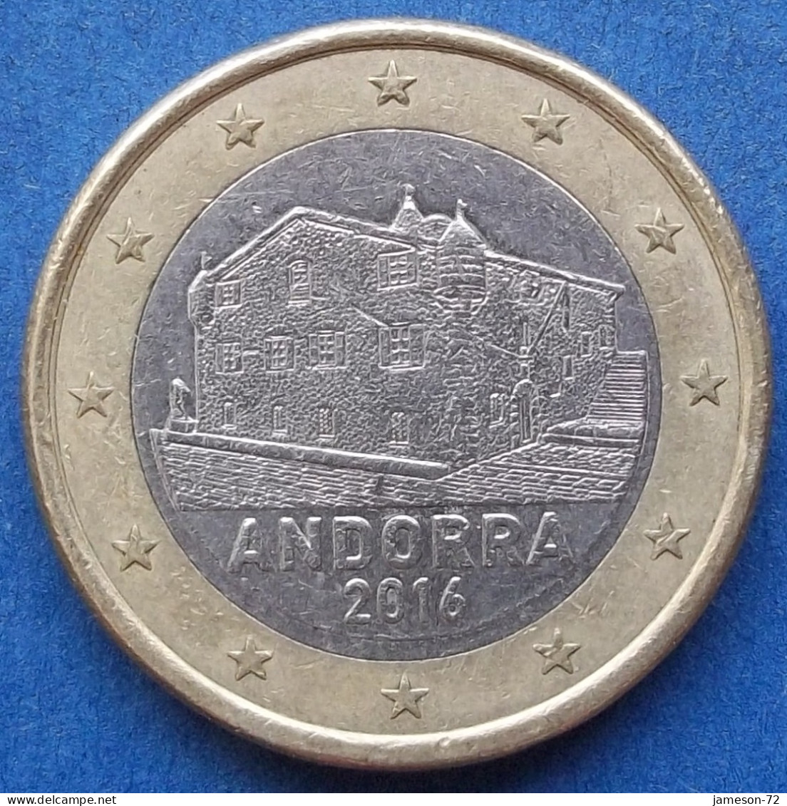 ANDORRA - 1 Euro 2016 "Casa De La Vall" KM# 526 - Edelweiss Coins - Andorre