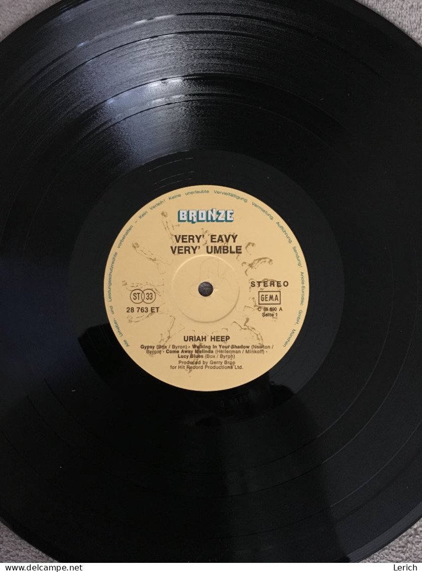 Uriah Heep - Very Eave Very Umble - Hard Rock En Metal
