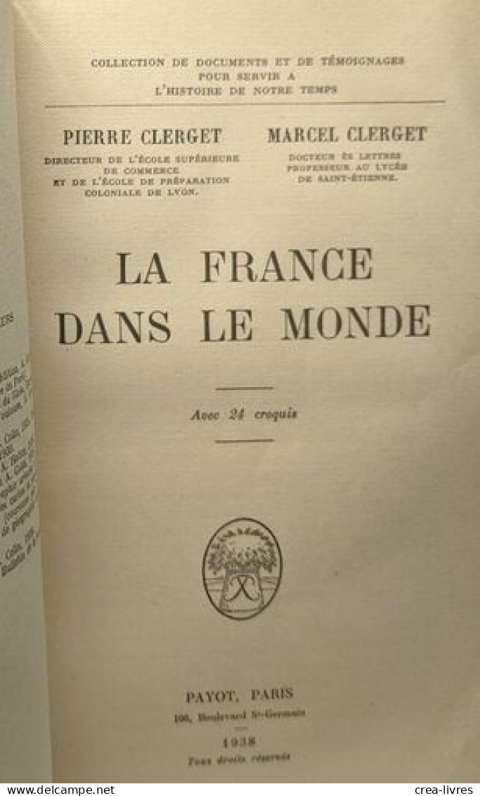 La France Dans Le Monde - Non Classés