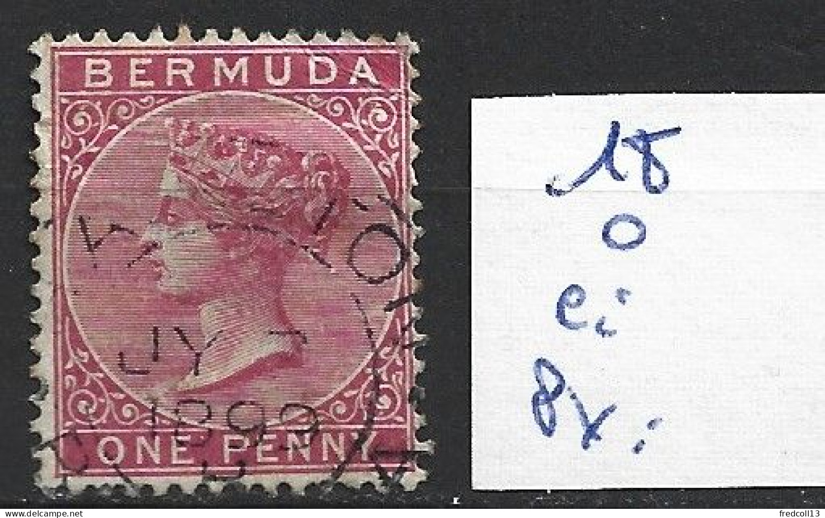 BERMUDES 18 Oblitéré Côte 0.75 € - Bermuda