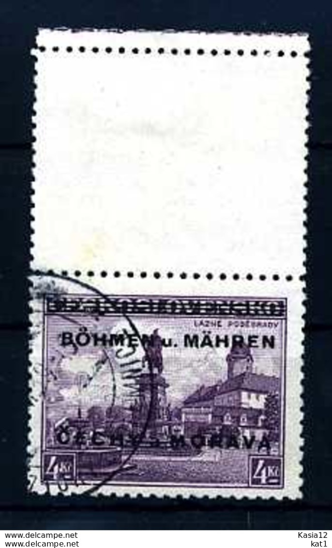 Z34410)B&M 17 Leerfeld Gest., Gepr. Gilbert - Used Stamps