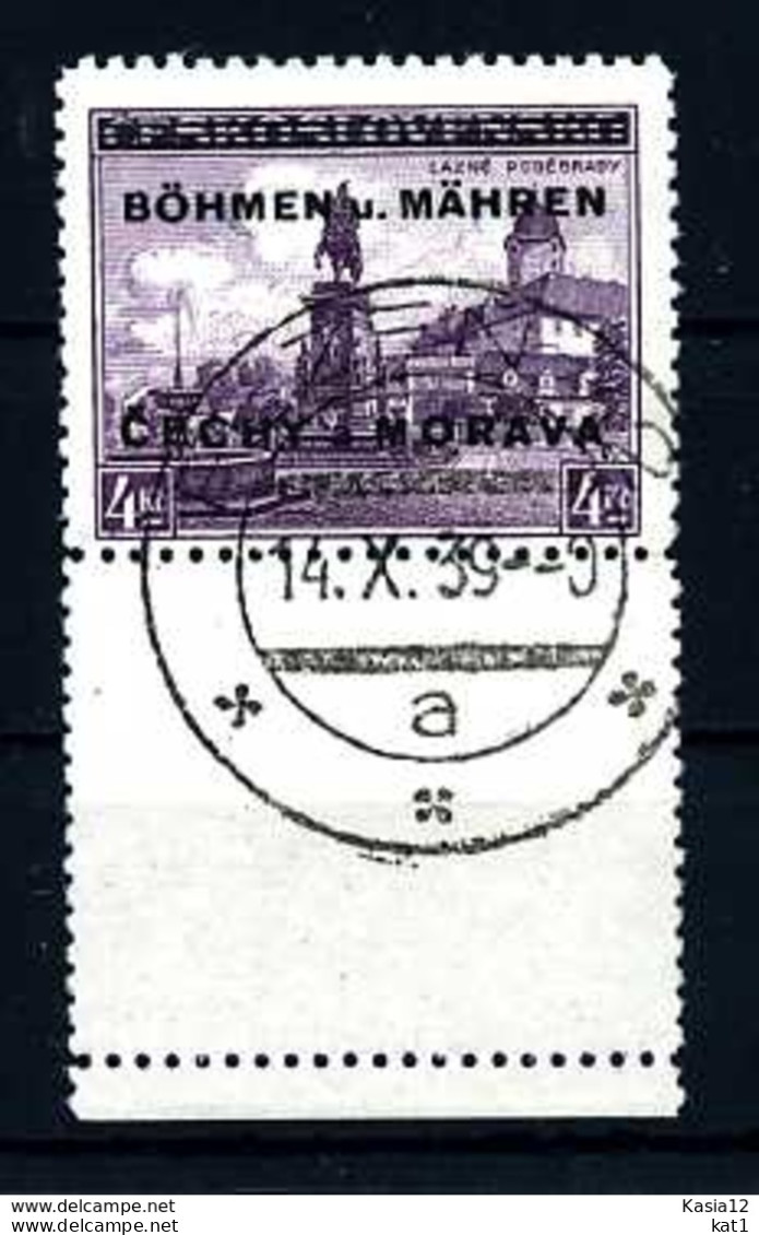 Z34413)B&M 17 Leerfeld Gest., Gepr. Gilbert - Used Stamps