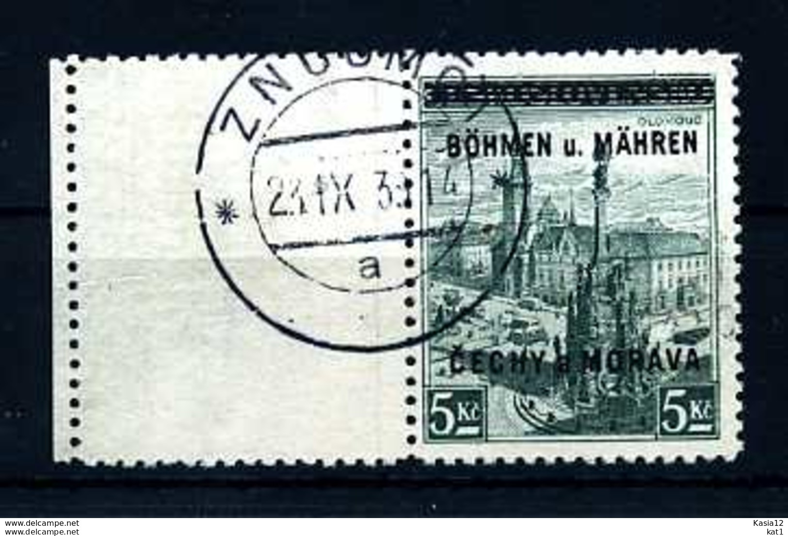 Z34427)B&M 18 Leerfeld Gest., Gepr. Gilbert - Used Stamps
