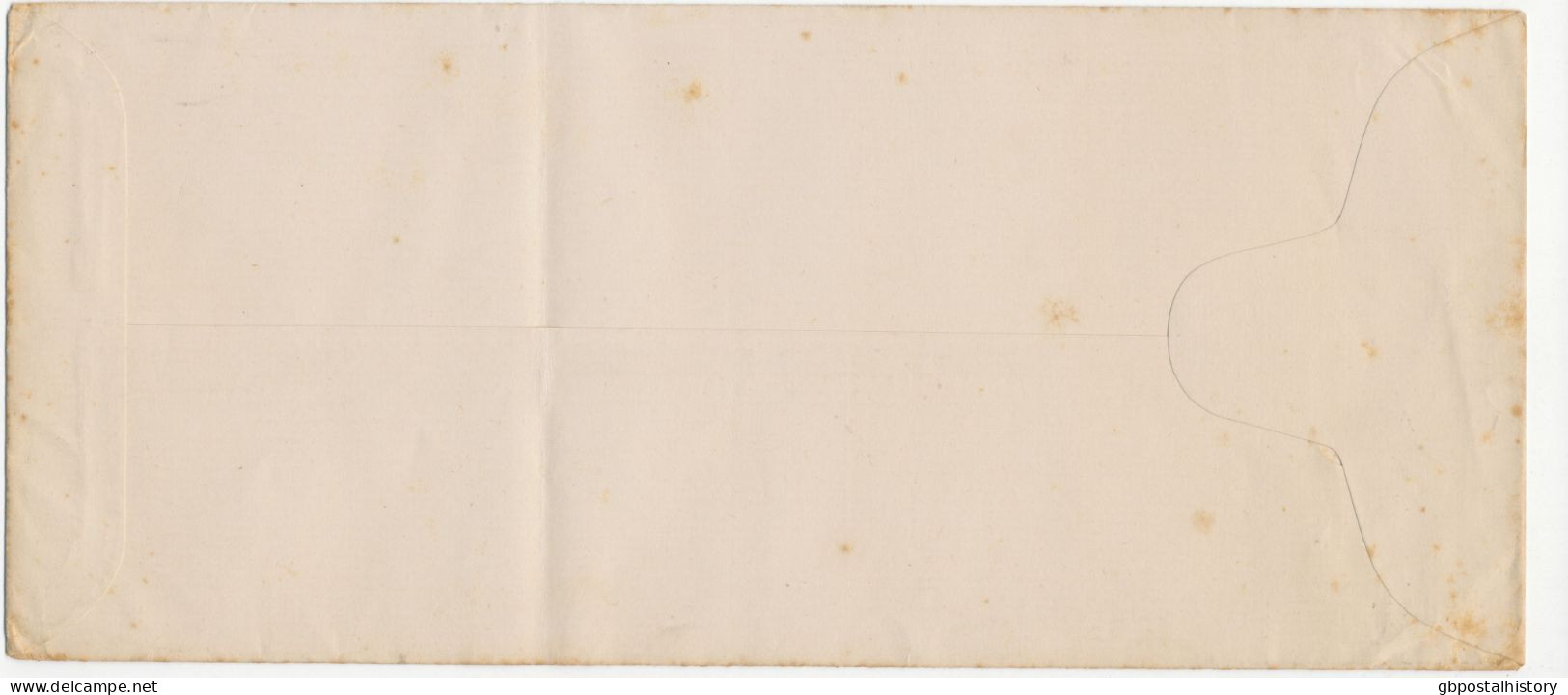 GB 1902, EVII ½d Blue-green Large Stamped To Order Postal Stationery Envelope (The Union Discount Company Of London Ltd. - Lettres & Documents