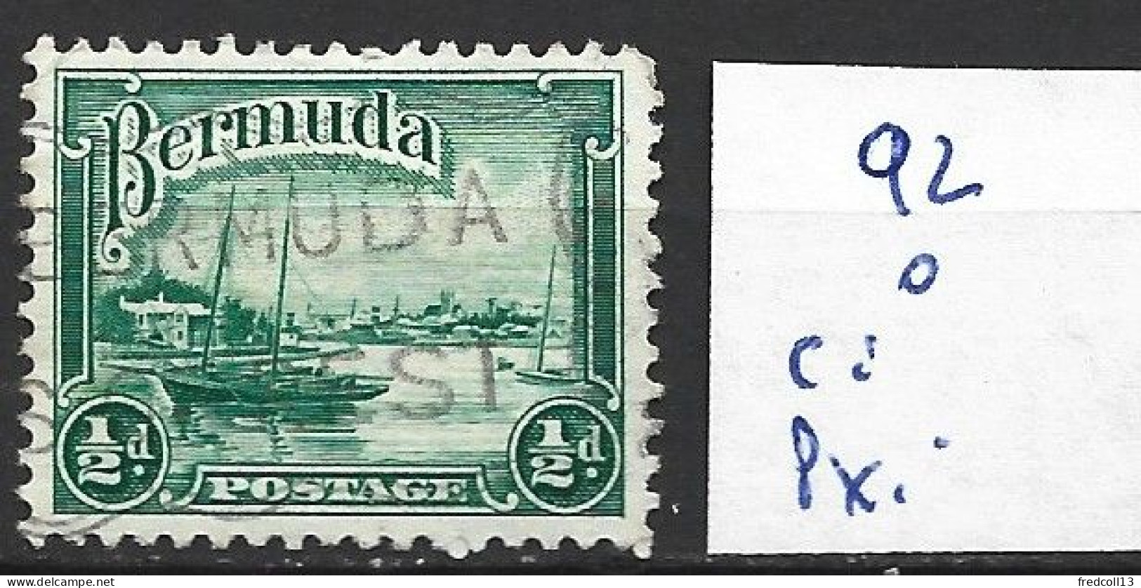 BERMUDES 92 Oblitéré Côte 0.30 € - Bermuda