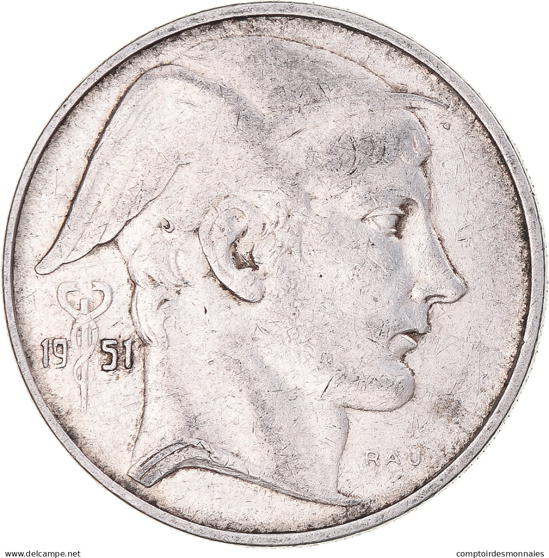 Monnaie, Belgique, Régence Prince Charles, 20 Francs, 20 Frank, 1951 - 20 Franc