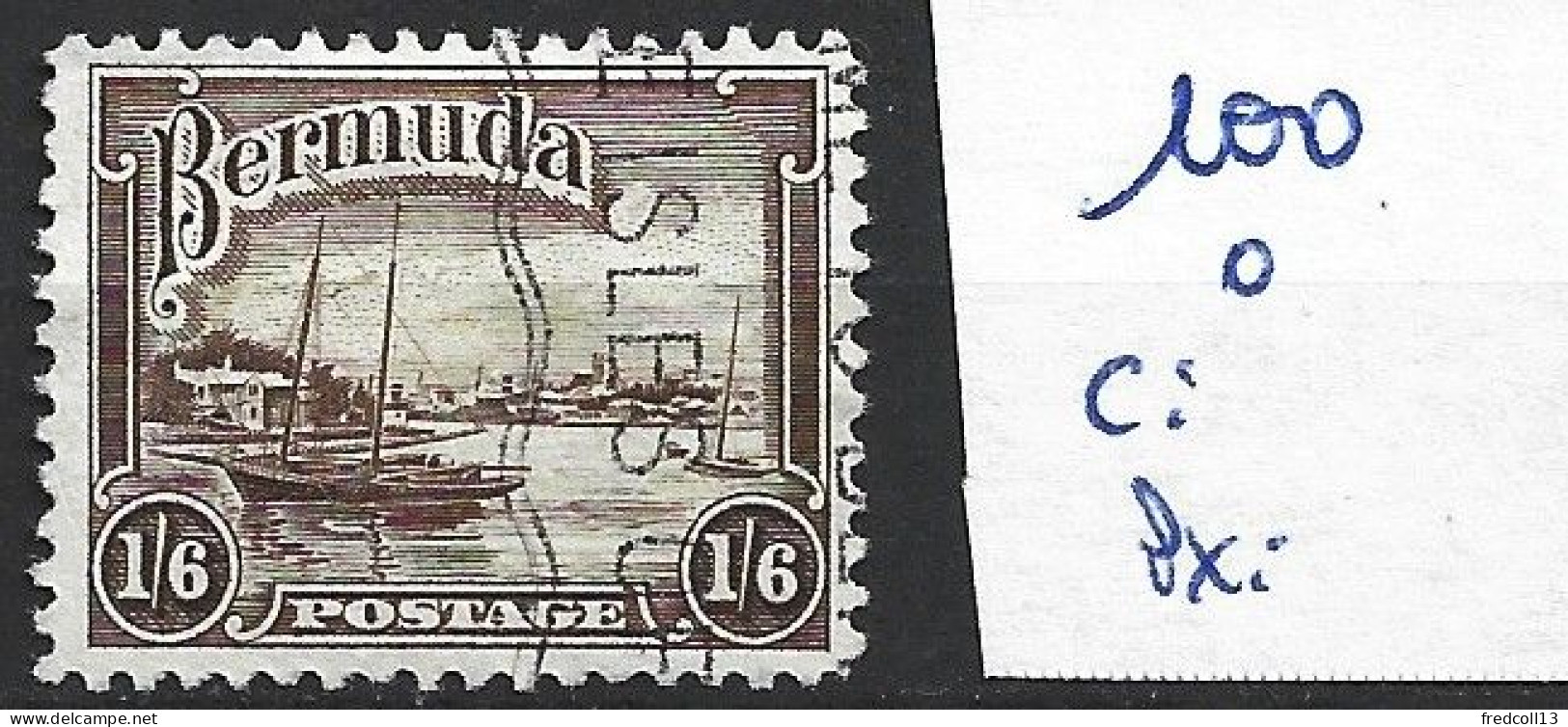 BERMUDES 100 Oblitéré Côte 0.45 € - Bermuda