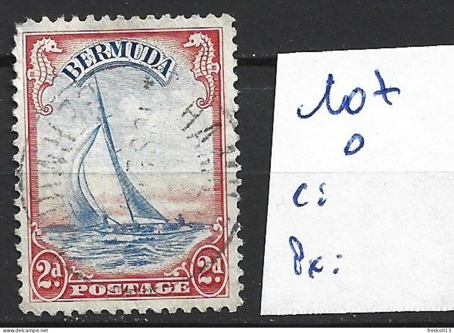 BERMUDES 107 Oblitéré Côte 3 € - Bermuda