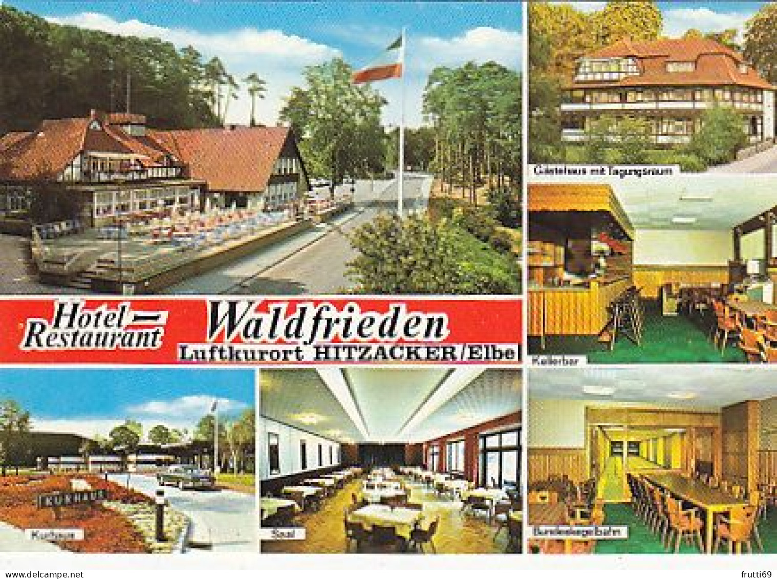 AK 184345 GERMANY - Hitzacker / Elbe - Hotel-Restaurant Waldfrieden - Hitzacker