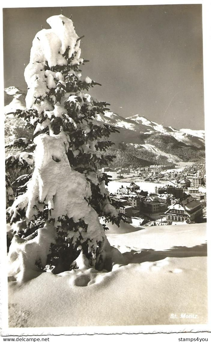 278 - 91 - Cate Suisse Avec Timbre JO St Moritz 1948 Et Obolit Spéciale - Winter 1948: St-Moritz