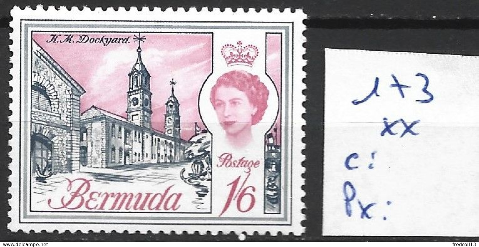 BERMUDES 173 ** Côte 3.50 € - Bermuda