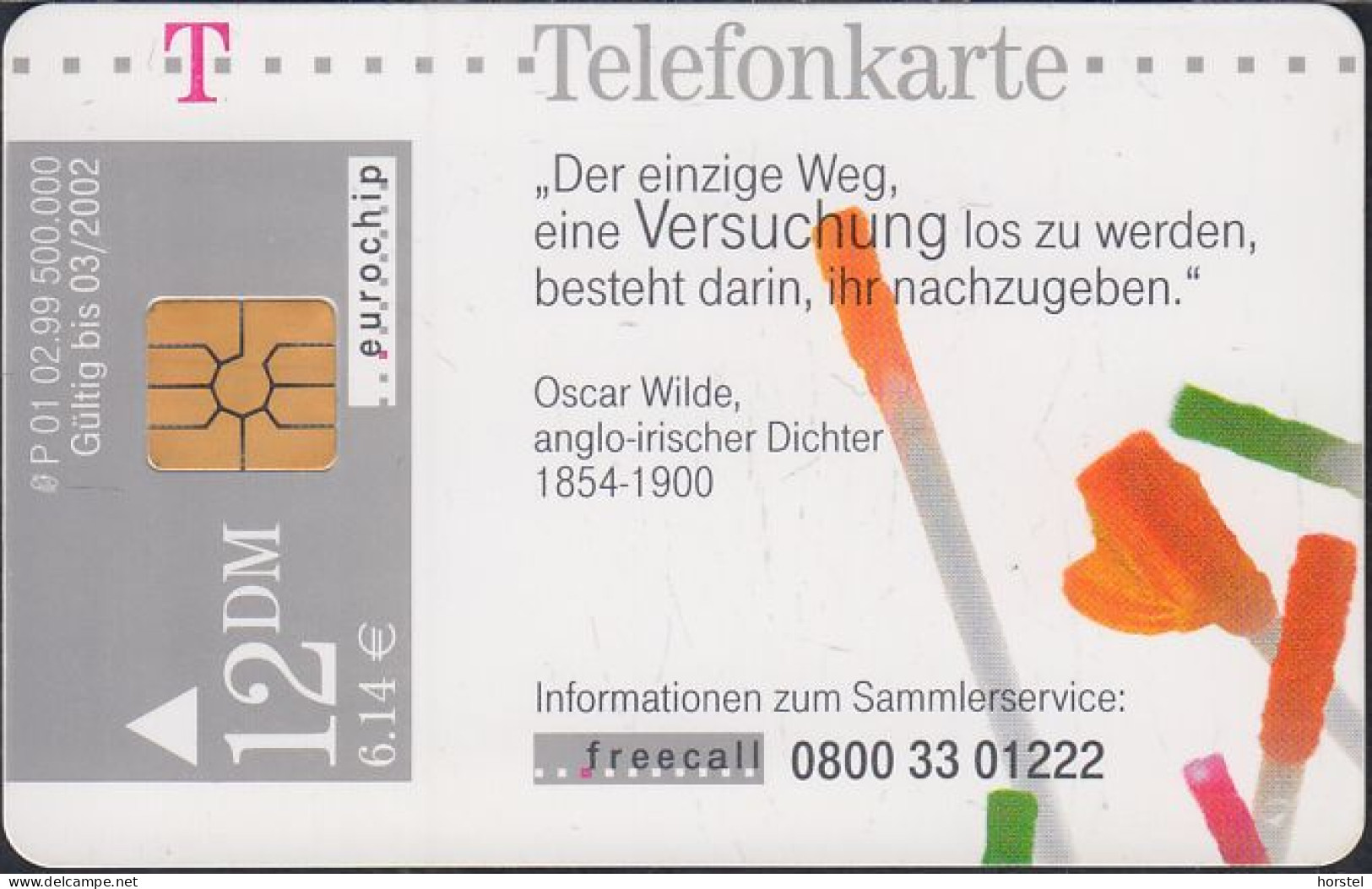 Germany P01/99 Versuchung DD:3902 Modul 20 - P & PD-Series: Schalterkarten Der Dt. Telekom