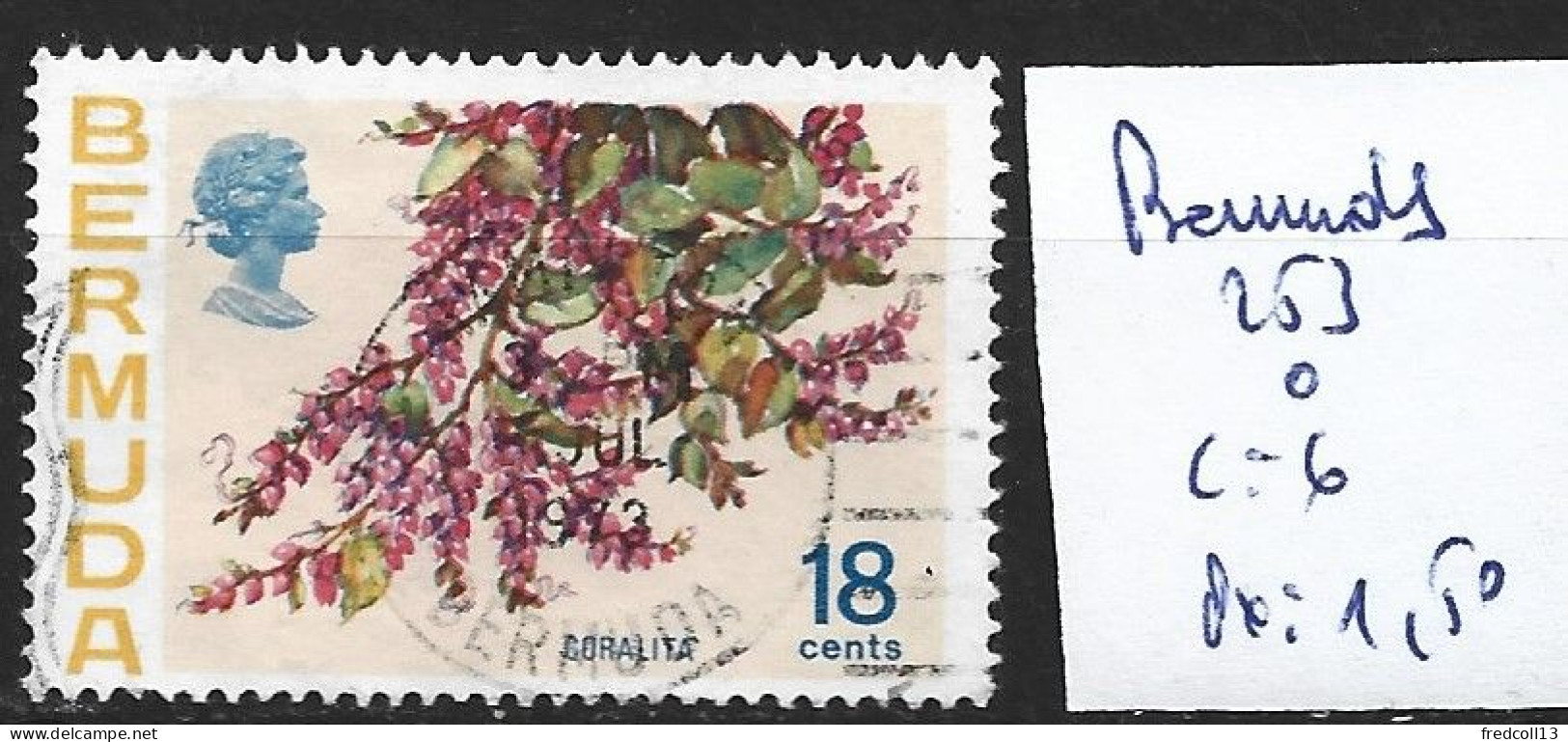 BERMUDES 253 Oblitéré Côte 6 € - Bermuda