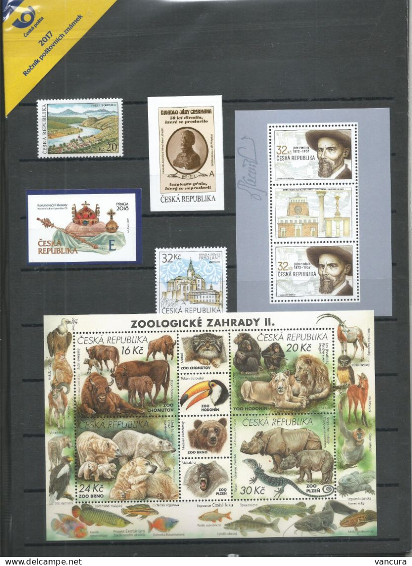 Czech Republic Year Pack 2017 You May Have Also Individual Stamps Or Sheets, Just Let Me Know - Années Complètes