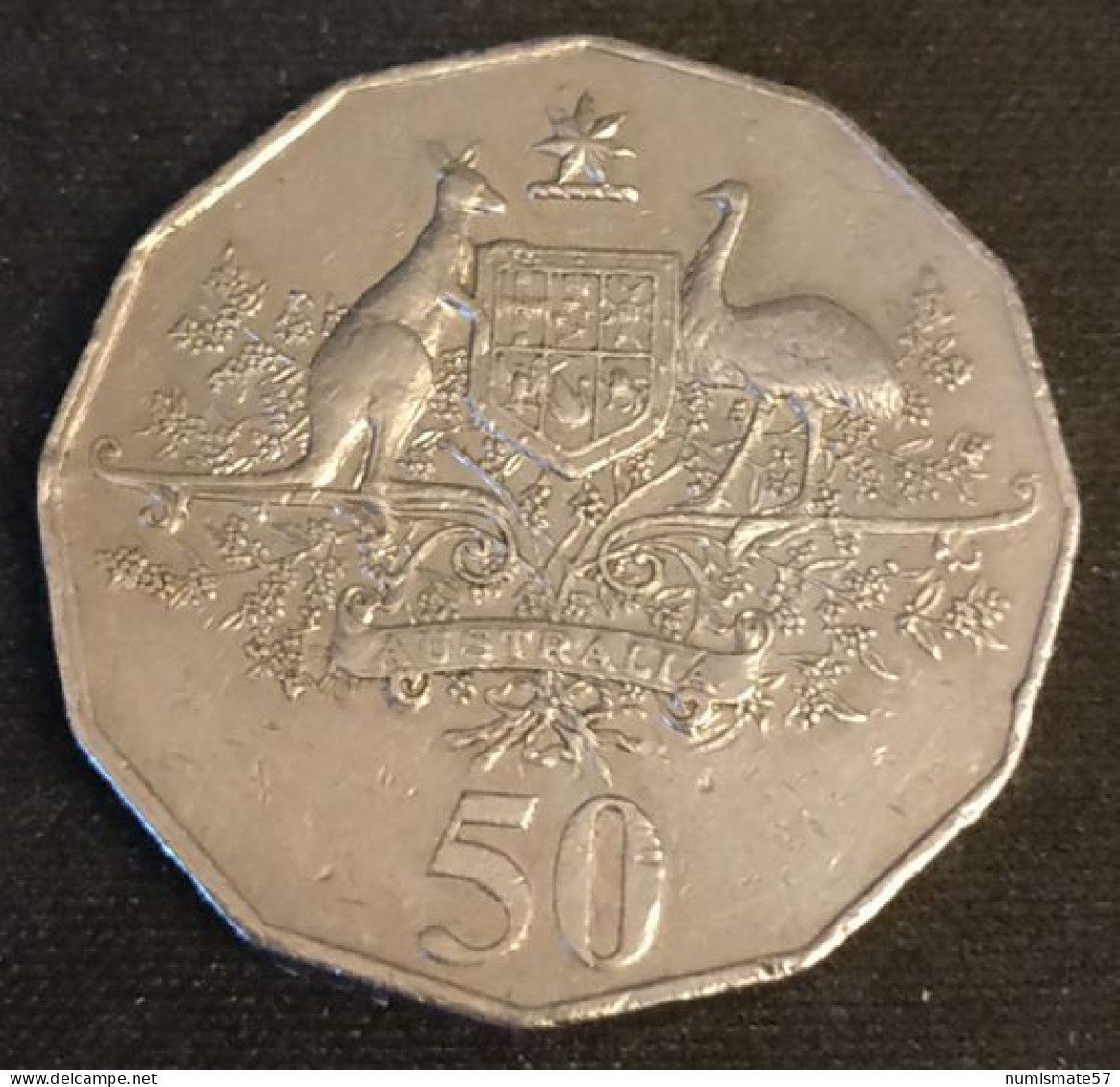 AUSTRALIE - AUSTRALIA - 50 CENTS 2001 - Elizabeth II - Fédération De L'Australie - KM 491.1 - 50 Cents