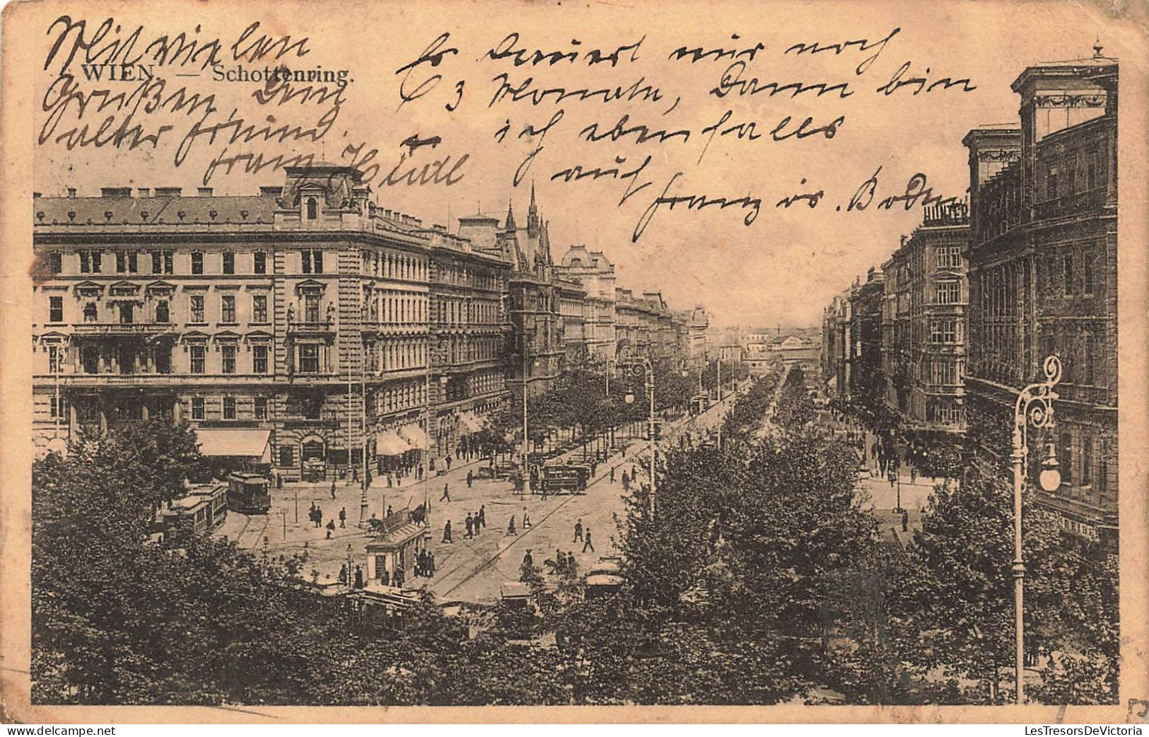 AUTRICHE - Vienne - Vue Générale De Schottenring - Carte Postale Ancienne - Autres & Non Classés