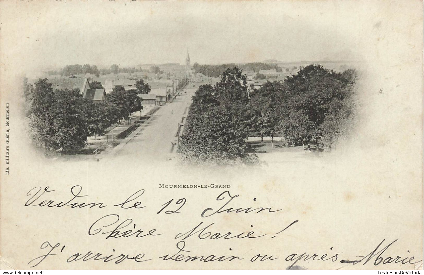 FRANCE - Vue Générale De La Ville De Mourmelon Le Grand - Carte Postale Ancienne - Mourmelon Le Grand