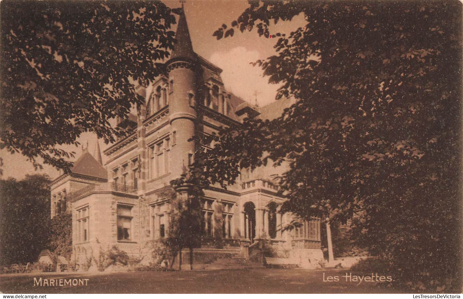 BELGIQUE - Morlanwelz - Mariemont - Vue Générale Des Hayettes - Carte Postale Ancienne - Morlanwelz