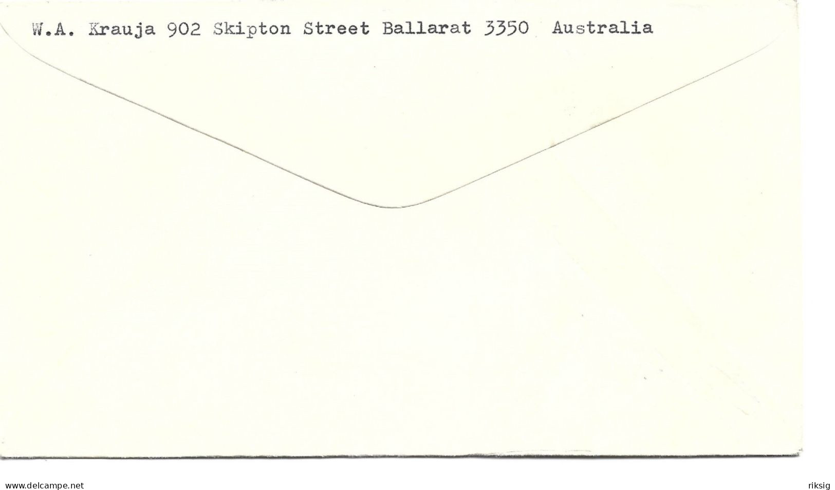 Norfolk Island- Letter Sent To Denmark 1967.  H-2019 - Cartas & Documentos