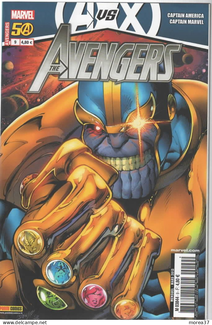 THE AVENGERS   Tome 9    PANINI COMICS   (com 2) - Marvel France