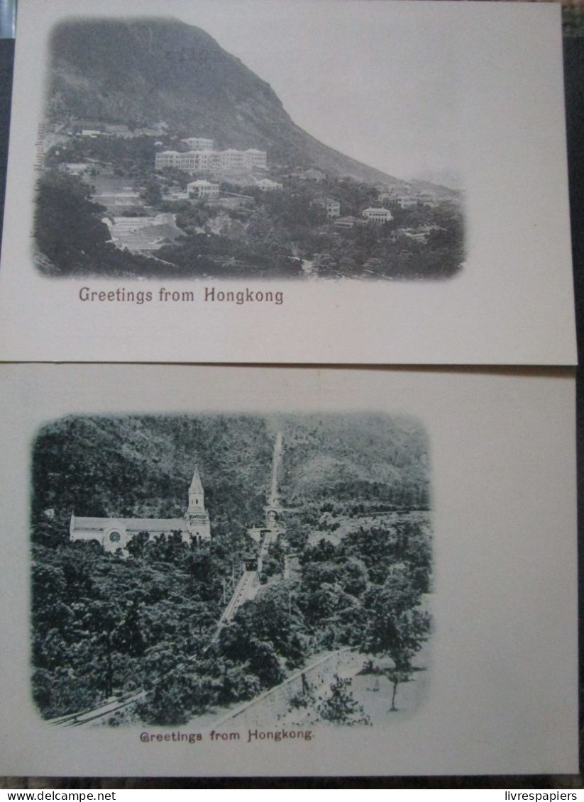 Hongkong Greetings Lot 2   Cpa - Cina (Hong Kong)