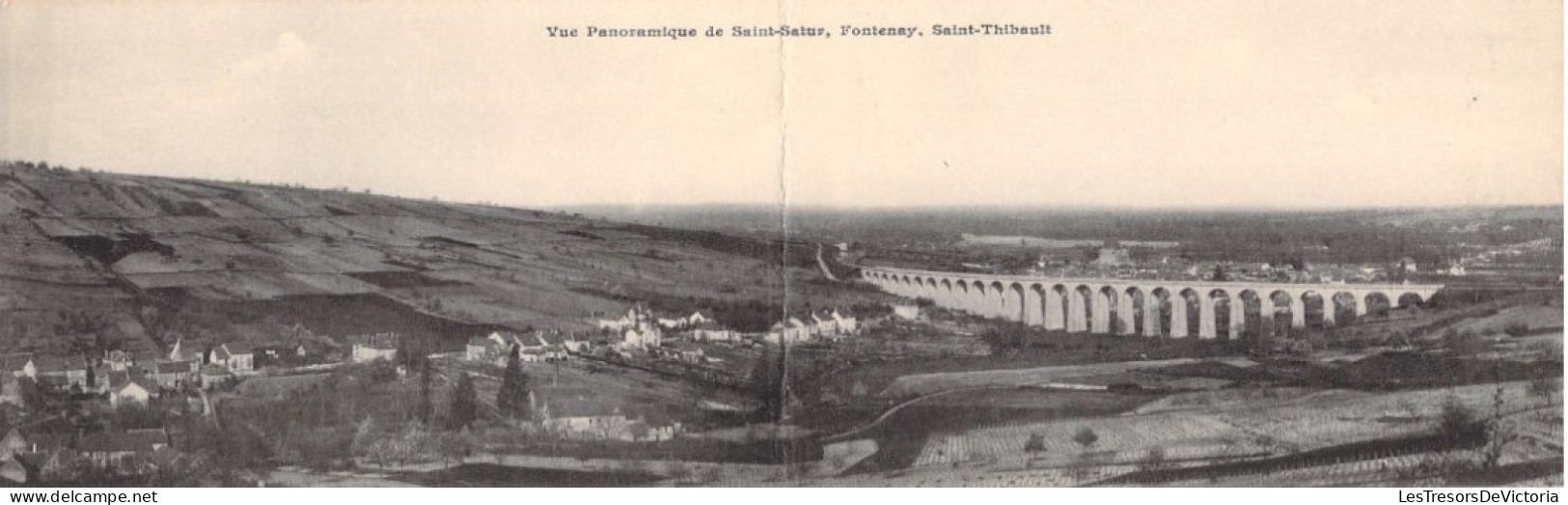 FRANCE - Vue Panoramique De Saint Satur - Fontenay - Saint Thibault - Carte Postale Ancienne - Saint-Satur