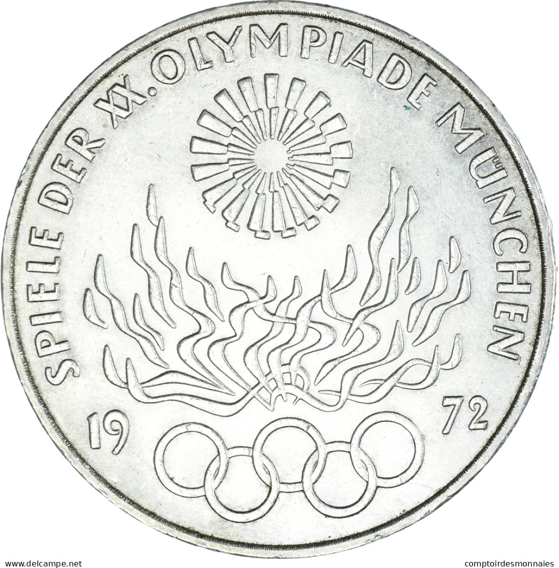 Monnaie, République Fédérale Allemande, 10 Mark, 1972, Munich, SPL, Argent - Commemorations