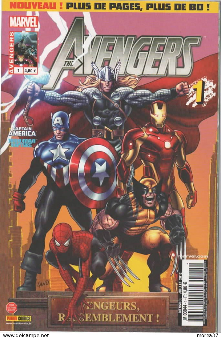 THE AVENGERS   Tome 1  PANINI COMICS   (com 2) - Marvel France